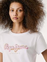 Pepe Jeans Tričko 'Becky' vo farbe Biela