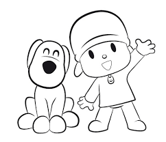 Dibujos De Pocoyo Para Colorear E Imprimir Pocoyo Para Pintar Gratis