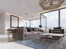 Form classic deep tufted button sofas to modern sofas, englanderline sofas are designed and handmade. Modern Luxury Living Room Interior With A Sofa Armchairs A Stock Photo Picture And Royalty Free Image Image 113307616