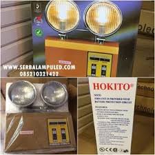 Harga lampu emergency downlight emergency led 3w ceiling light. Jual Lampu Emergency Hokito Dk 7032 Halogen 2x 6w Pt Blessindo Cahaya Lighting Jakarta Indotrading