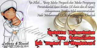 Kata Kata Doa Menjelang Pernikahan