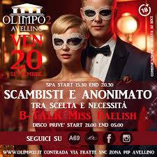 SCAMBISTI E ANONIMATO: TRA SCELTA E NECESSITÀ - Olimpo 2 - Terme & Privè  Club | Centro spa trasgressivo Avellino