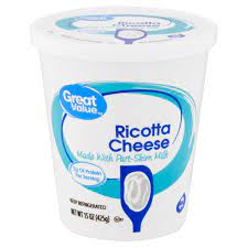 Jun 29, 2021 · if you haven't been graced by the ­­ amazingness that is costco and their prices, let me be the first to welcome you. Great Value Ricotta Cheese 15 Oz Walmart Com Walmart Com