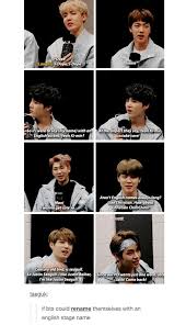 Bts And Their English Name Bts Memes Bts Fangirl