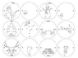 Thaumatrope A Imprimer Bricolage Noel Cinema Enfant