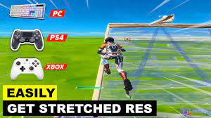 How To Get Stretched Resolution In Ps4 Pc Xbox Fortnite Chapter 2 Season 2 Youtube