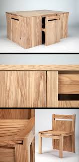 Hidden Chairs Dining Table By Brian Lee Yanko Design Transforming Furniture Creative Furniture Interior Furniture