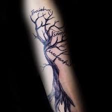 Top 59 Family Tree Tattoo Ideas 2020 Inspiration Guide Tree Tattoo Forearm Tree Tattoo Men Tattoos For Guys