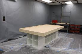 Kallax Robotics Maker Space Table Ikea Hackers Craft Table Ikea Makerspace Design Build A Table