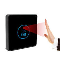 SARY Access Control Door Open Button DC12V Infrared Induction Non-contact  Door Open Switch Automatic Door Induction Switch