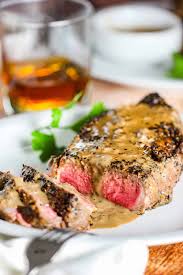 Best Ever Steak Au Poivre With Video How To Feed A Loon Recipe Steak Au Poivre Au Poivre Steak