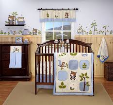 Amazon Com Eddie Bauer Owl Creek 4 Piece Crib Bedding Set Discontinued By Manufacturer Baby Boy Owl Crib Bedding Baby