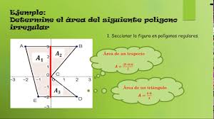 The best approach is usually to divide the pentagon into triangles, and add up the area of each triangle. Area De Poligonos Irregulares Youtube