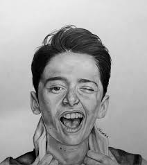 Noah Schnapp Will Byers From Stranger Things Pencil Portrait X Stranger Things Poster Stranger Things Characters Stranger Things Will byers stranger things drawing print 8x6. noah schnapp will byers from stranger