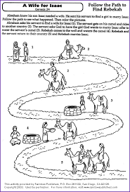 If you're learning about isaac and rebekah in the bible, use these wonderful coloring pages to help you learn and teach the story. Pin On Kid Crafts