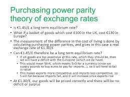 For example, if the price of a coca cola in the. Purchasing Power Parity Effective Exchange Rates And Types Of Exchange Rate Ppt Download