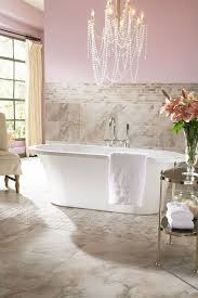 Lipstick wallpaper print, brass accents add girly glam to bathroom for the sassy young lady, the lip service bathroom is the perfect spot to prepare for the day or relax at the end of it. 32 Marvelous Feminine Bathrooms Girls You Re Gonna Love It