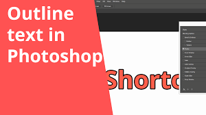 Maybe you would like to learn more about one of these? Outline Text In Photoshop Shortorial Video