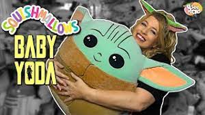 Squishmallows Baby Yoda Star Wars The Child Plush Unboxing Review Youtube