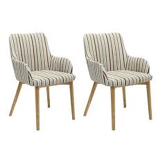 Choose from contactless same day delivery, drive up and more. Pair Of Sidcup Stripe Upholstered Dining Chairs Grattan