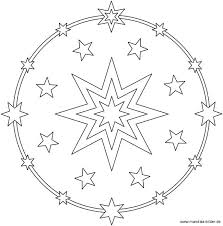 Ausmalbild Mandala Stern Ausmalbild Stern Sterne Zum Ausdrucken Ausmalen