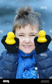 Duck racing hi-res stock photography and images