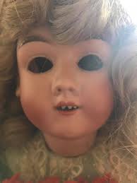 Hysterically terrifying antique dog head puppet