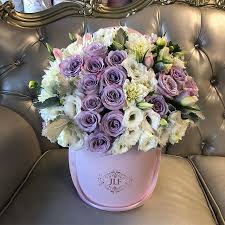 Lavender Love Jlf Los Angeles Flower Arrangements Fresh Flower Delivery Beautiful Flowers