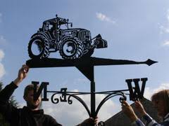 Weathervane Farm Stables Horse Cow Tractor Sheep