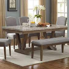 Shop for faux marble rectangle dining table online at target. 1211t 4272 Crown Mark Dining Tables Today Furniture