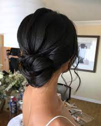 However, you will need to visit a good hairstylist to style natural hair for your wedding. Coa On Instagram Simple And Elegant Updo With Textures It Is Hard To Show Textures On Black Black Hair Updo Hairstyles Hair Styles Hairstyle