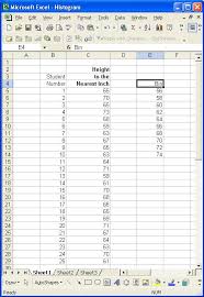 Histogram In Excel
