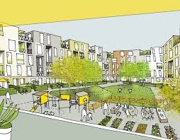 Greenwich Millenium Village Landscape Design Drawings Landscape Architecture Design Architecture Graphics