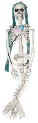Vqillustration 5 out of 5 stars (13. 16in Mermaid Skeleton With Green Hair Nightmare Toys