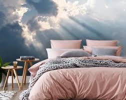 Wallpaperskyself Adhesivevinylstars Cloudspeel And Etsy In 2020 Wallpaper Bedroom Wall Wallpaper Bedroom Murals