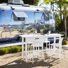 Cate Counter Stool White 24 Inch Outdoor Counter Stools Outdoor Settings