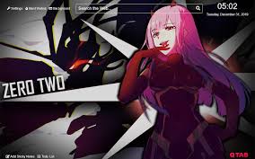 New and best 97,000 of desktop wallpapers, hd backgrounds for pc & mac, laptop, tablet, mobile phone. Zero Two Wallpaper For New Tab