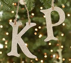 Glitter Alphabet Letter Ornaments Christmas Tree Decorations For Kids Christmas Ornaments Letter Ornaments