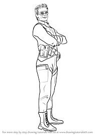 Step By Step How To Draw Captain Man From Henry Danger Drawingtutorials101 Com Coloring Pages Free Coloring Pages Drawings