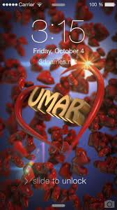 29 3d Images For Umar Name Wallpaper Your Name Wallpaper Names