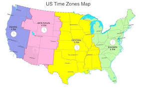17 Categorical Time Zones Of The Us
