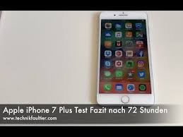 Find din næste iphone 7 hos os, vi guider dig gerne til det rette valg. Apple Iphone 7 Plus Test Fazit Nach 72 Stunden Youtube