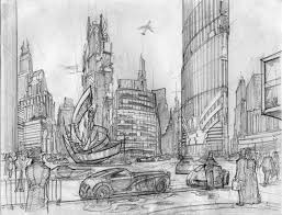 Still One Of My Redesign Of Star Ship Trooper The Heavy Duty For The Eur Usa Space Army Single Driver Control It Two Main Rams Could C Art Deco Art Sketches