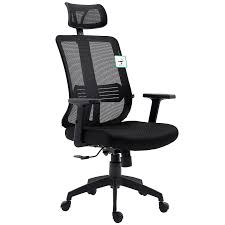 See the 6 best chairs for back pain based on actual research findings. Black Mesh High Back Executive Office Chair Swivel Desk Chair With Synchro Tilt Adjustable Armrest Headrest Shop Designer Home Furnishings