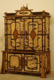 Www Lpostrustics Com Adirondack Rustic Tv Cabinet In Birch Bark And Twig Adirondack Rustic Furniture Rustic Furniture Rustic Furniture Design