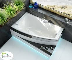 Acryl badewanne mit gehäuse, sitz, ablauf und gestell, badewannenauslauf, radio, ventilator abmessungen: Badewanne Wanne Eckbadewanne Links Silikon Acryl 150 X 90 Cm Ab Uberlauf Fusse Ebay