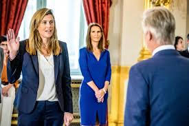 Als grote onbekende kwam annelies verlinden de wetstraat binnen. Schotenaren Loven Kwaliteiten Nieuwe Minister Annelies Verli Schoten Gazet Van Antwerpen Mobile