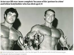 Find arnold franco's phone number, address, and email on spokeo, the leading people search directory for contact information and public records. Franco Columbu Arnold Schwarzenegger S Best Friend Dies At 78 Female Muscle