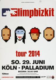 Overall satisfied with the poster. Limp Bizkit Ready To Go Koln 2014 Konzertplakat 22 90