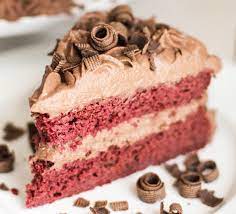 Healthy Vegan Red Velvet Cake Chocolate Mousse Frosting Gluten Free